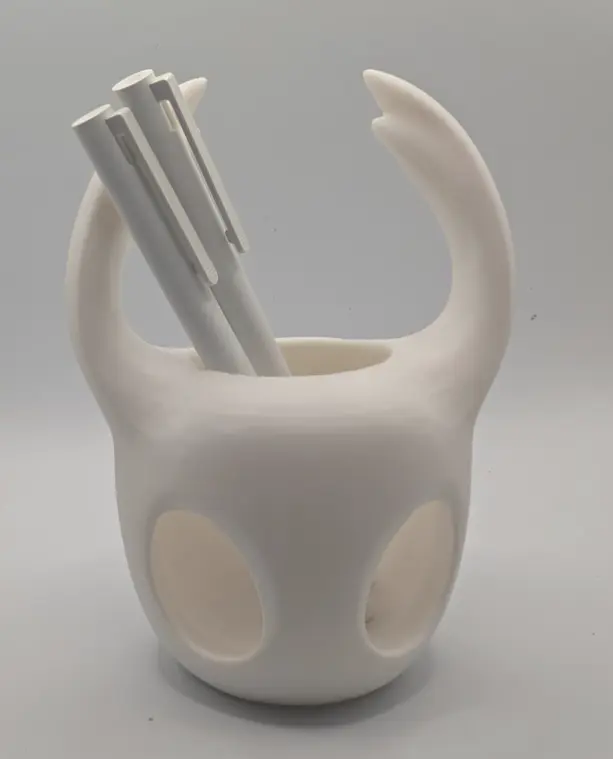 Porta Lapiceros- Hollow Knight - The Knigth skull